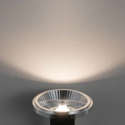 LUEDD GU10 3-staps dimbaar in Kelvin LED lamp AR111 10W 800 lm 2700 - 3700K