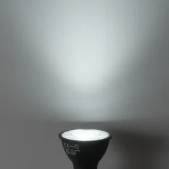 LUEDD GU10 3-staps dimbaar LED lamp zwart 6W 430 lm 2000 - 6000K