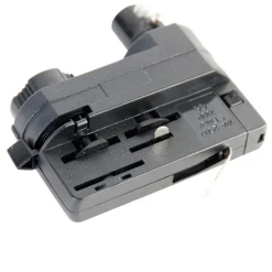 QAZQA Hanglamp adapter voor 3-fase rail zwart - 3-Phase