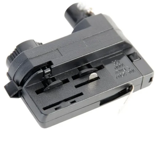 QAZQA Hanglamp adapter voor 3-fase rail zwart - 3-Phase