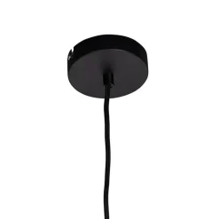 QAZQA Hanglamp met velours kap vlinders met goud 40 cm - Combi