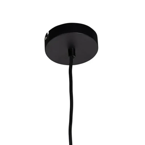 QAZQA Hanglamp met velours kap vlinders met goud 40 cm - Combi