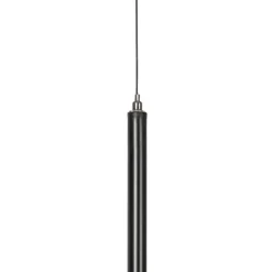 QAZQA Hanglamp zwart met voetschakelaar 3-lichts - Jeana Luxe