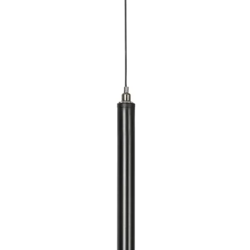 QAZQA Hanglamp zwart met voetschakelaar 3-lichts - Jeana Luxe
