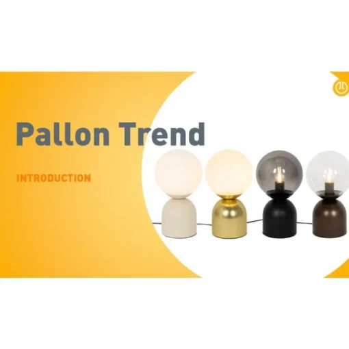 QAZQA Hotel chique tafellamp beige met opaal glas - Pallon Trend