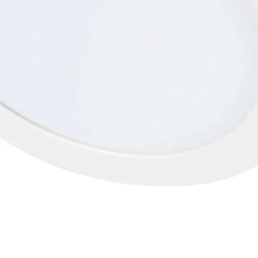 QAZQA In- of opbouwspot wit 18 cm incl. LED 3 staps dim to warm - Trans