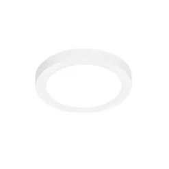 QAZQA In- of opbouwspot wit 18 cm incl. LED 3 staps dim to warm - Trans