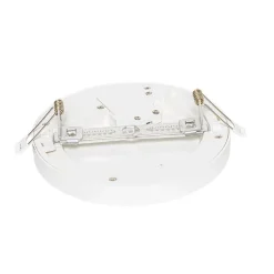 QAZQA In- of opbouwspot wit 18 cm incl. LED 3 staps dim to warm - Trans