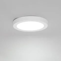 QAZQA In- of opbouwspot wit 18 cm incl. LED 3 staps dim to warm - Trans