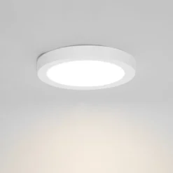 QAZQA In- of opbouwspot wit 18 cm incl. LED 3 staps dim to warm - Trans