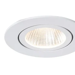 QAZQA Professional Inbouwspot wit 6,8cm incl. LED 750 lm dimbaar IP65 - Gaius