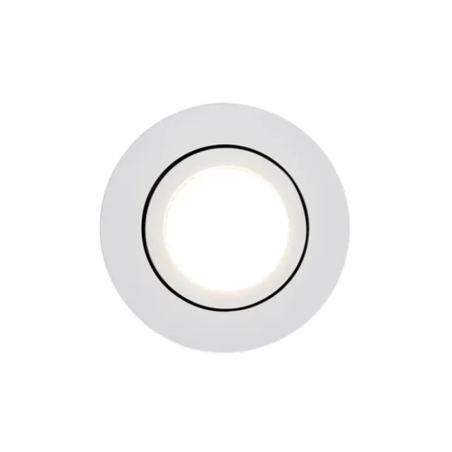 QAZQA Professional Inbouwspot wit 6,8cm incl. LED 750 lm dimbaar IP65 - Gaius