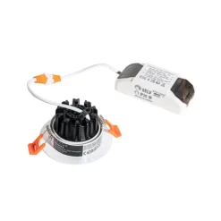 QAZQA Professional Inbouwspot wit 6,8cm incl. LED 750 lm dimbaar IP65 - Gaius