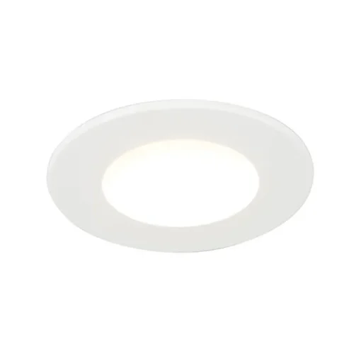 QAZQA Inbouwspot wit incl. LED 350 lumen 3000K 5W IP65 - Blanca