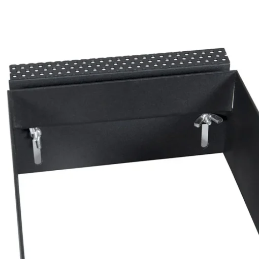QAZQA Inbouwspot zwart AR111 draai- en kantelbaar trimless 2-lichts - Oneon