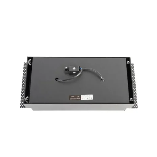 QAZQA Inbouwspot zwart AR111 draai- en kantelbaar trimless 2-lichts - Oneon