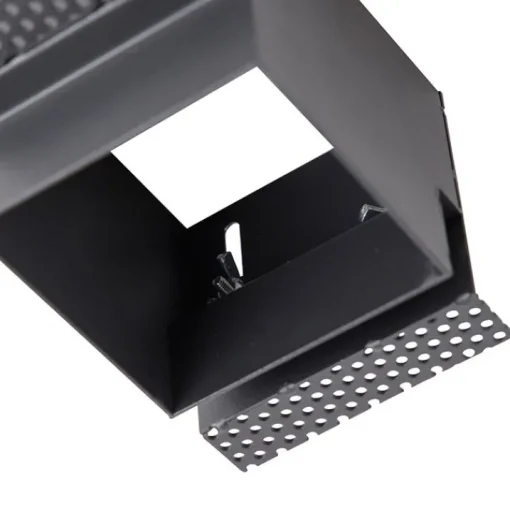 QAZQA Inbouwspot zwart draai- en kantelbaar Trimless - Oneon Honey