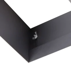 QAZQA Inbouwspot zwart GU10 AR111 Trimless 2-lichts - Oneon