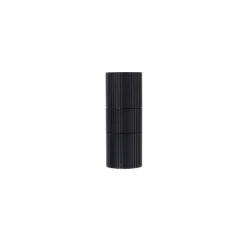 QAZQA Industriële buiten wandlamp zwart 2-lichts IP44 - Vigo