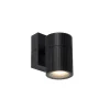 QAZQA Industriële buiten wandlamp zwart IP44 - Vigo