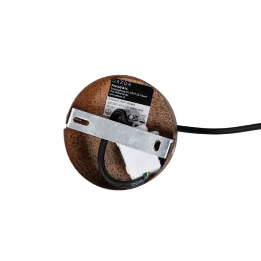 QAZQA Industriële hanglamp roestbruin met rek 4-lichts - Cage Rack