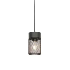 QAZQA Industriële hanglamp zwart - Jim