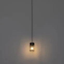 QAZQA Industriële hanglamp zwart - Jim