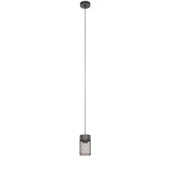 QAZQA Industriële hanglamp zwart - Jim