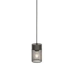 QAZQA Industriële hanglamp zwart - Jim