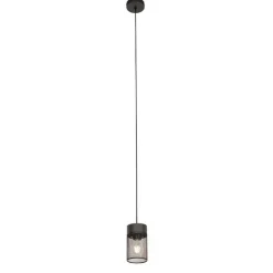QAZQA Industriële hanglamp zwart - Jim