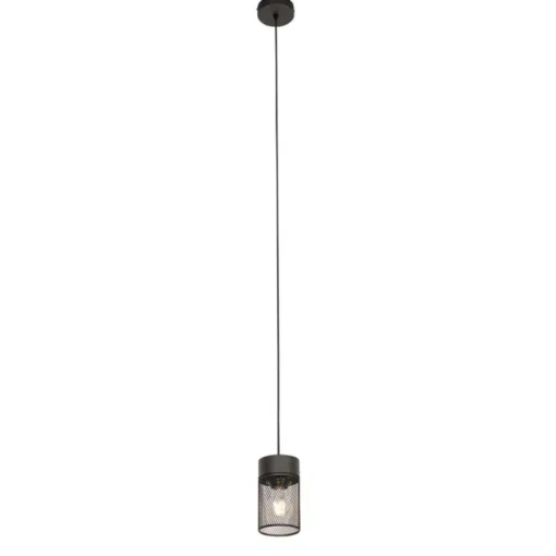 QAZQA Industriële hanglamp zwart - Jim