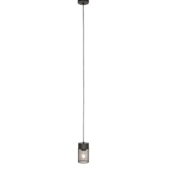 QAZQA Industriële hanglamp zwart - Jim