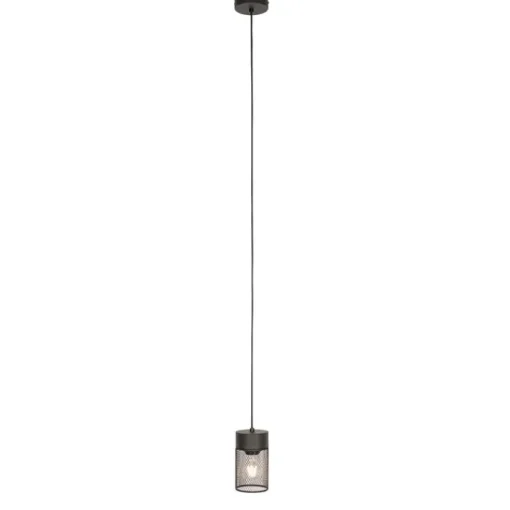 QAZQA Industriële hanglamp zwart - Jim