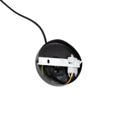 QAZQA Industriële hanglamp zwart en goud 78 cm 6-lichts - Sydney