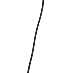 QAZQA Industriële hanglamp zwart 118 cm met gaas 4-lichts - Cage