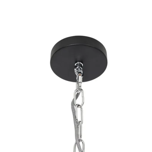 QAZQA Industriële hanglamp zwart 53,5 cm - Sicko