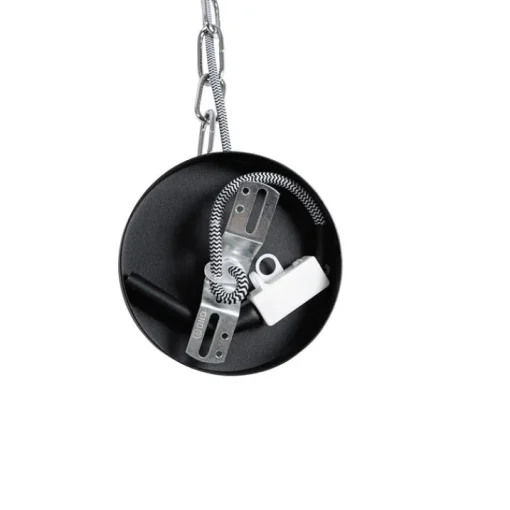QAZQA Industriële hanglamp zwart 53,5 cm - Sicko