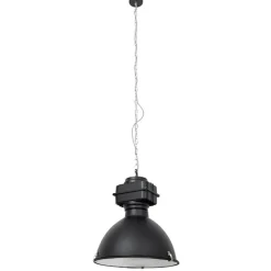 QAZQA Industriële hanglamp zwart 53,5 cm - Sicko