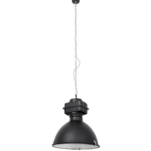QAZQA Industriële hanglamp zwart 53,5 cm - Sicko