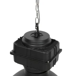 QAZQA Industriële hanglamp zwart 53,5 cm - Sicko
