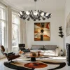 QAZQA Industriële hanglamp zwart 16-lichts verstelbaar - Hobby Spinne