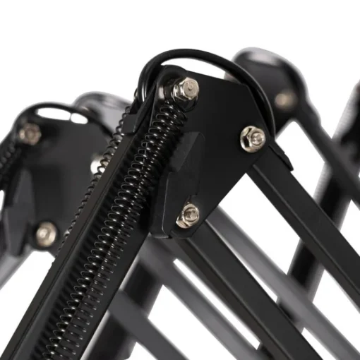 QAZQA Industriële hanglamp zwart 16-lichts verstelbaar - Hobby Spinne