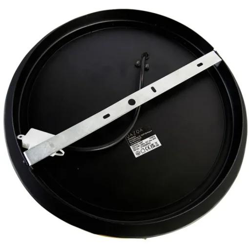 QAZQA Industriële plafondlamp zwart met goud 35 cm - Barril