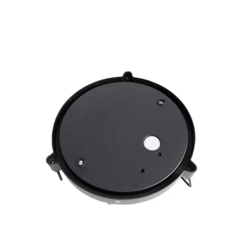 QAZQA Industriële ronde wandlamp zwart IP44 - Noutica