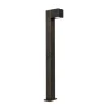 QAZQA Industriële staande buitenlamp antiek goud 80 cm IP44 - Baleno