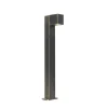 QAZQA Industriële staande buitenlamp antiek goud 65 cm IP44 - Baleno