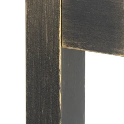 QAZQA Industriële staande buitenlamp antiek goud 65 cm IP44 - Baleno