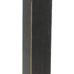 QAZQA Industriële staande buitenlamp antiek goud 65 cm IP44 - Baleno