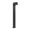QAZQA Industriële staande buitenlamp donkergrijs 80 cm IP44 - Baleno