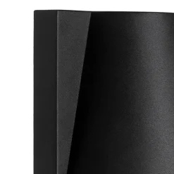QAZQA Industriële staande buitenlamp zwart IP44 - Femke